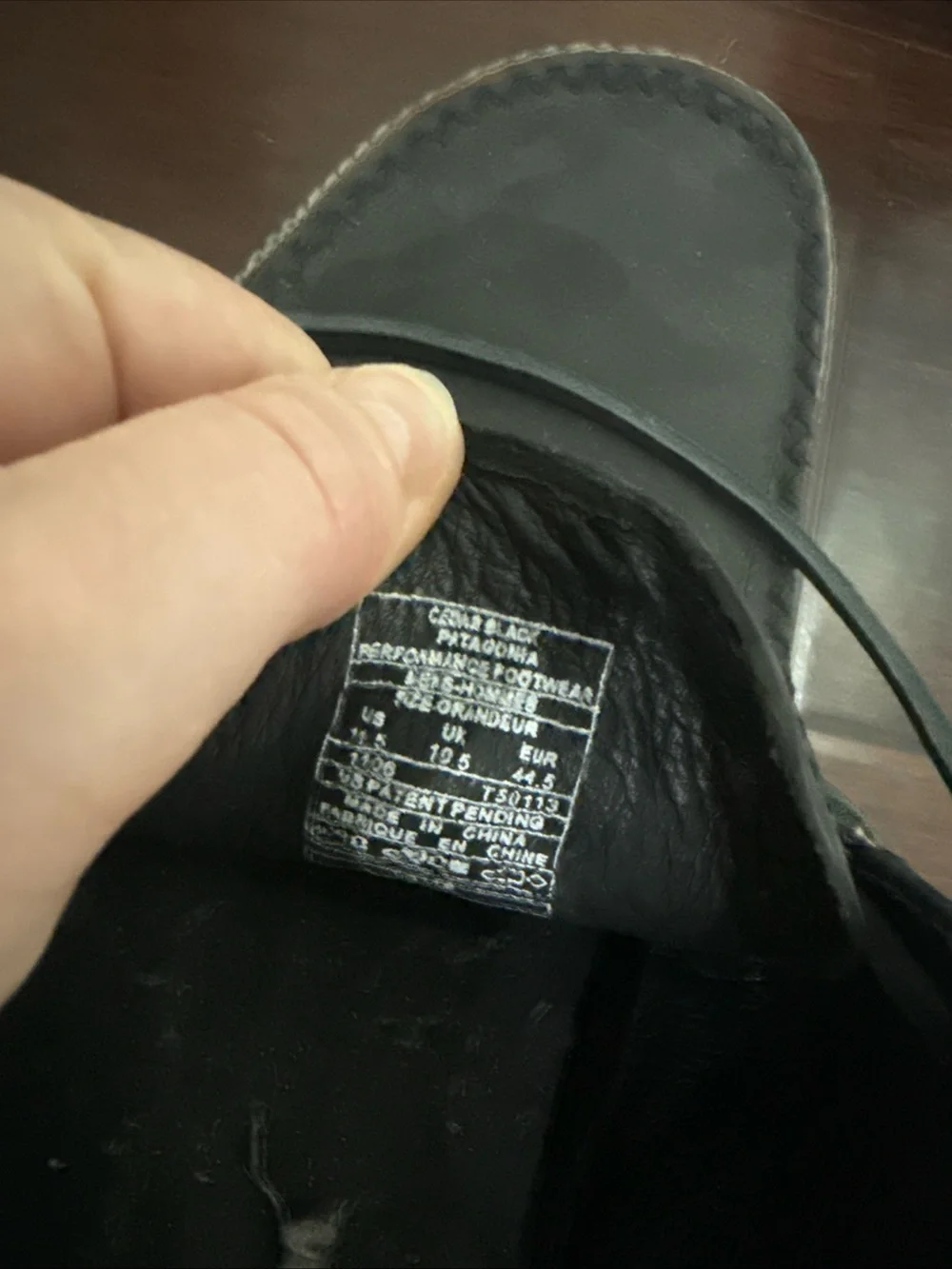 Patagonia Men's Dark Gray 11.5